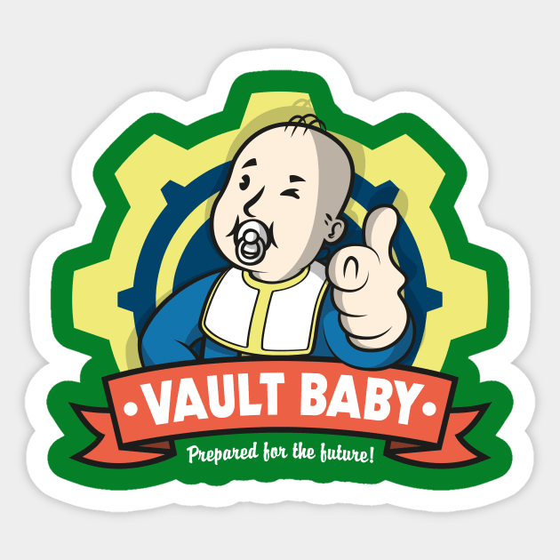 Vault Baby v2 Sticker by Olipop